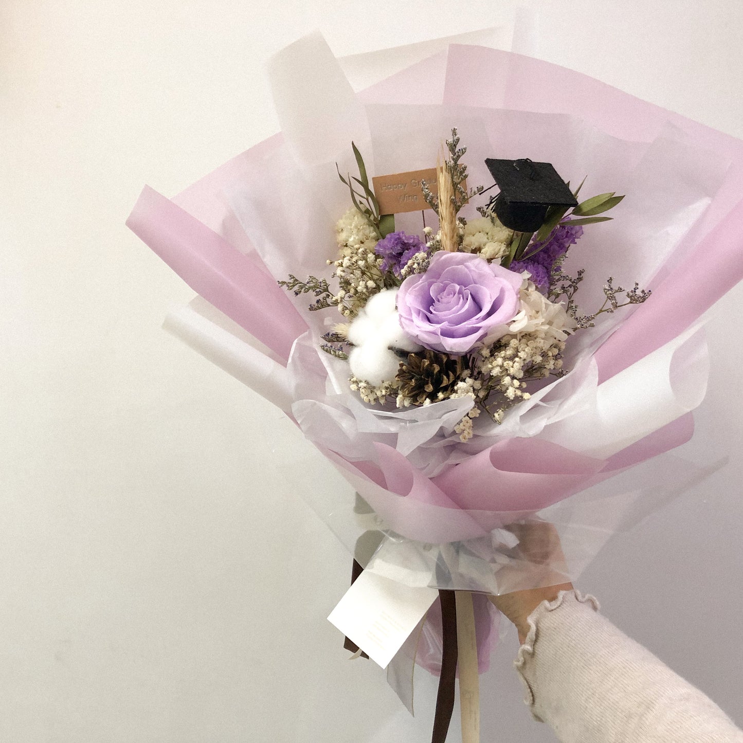 保鮮玫瑰｜Periwinkle 粉紫色